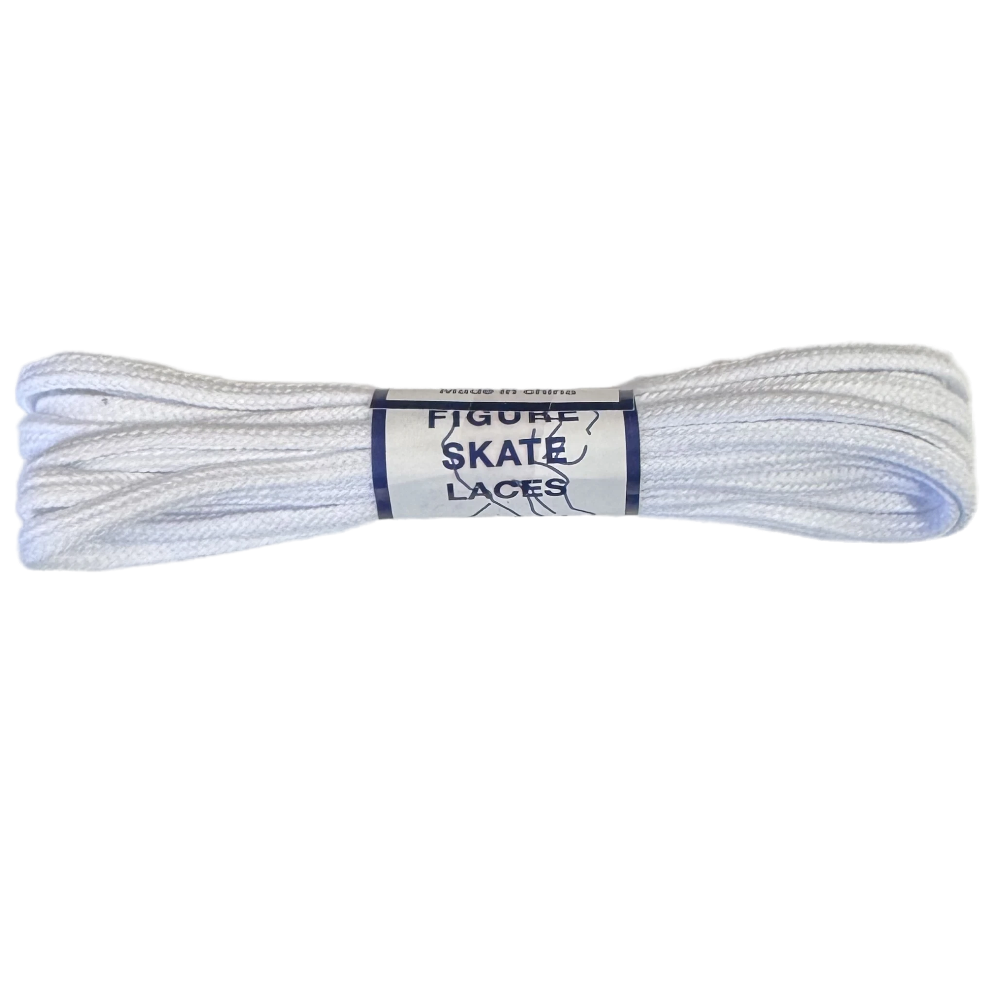 Pro Guard - Lacets en tissu pour patins artistiques (blancs)